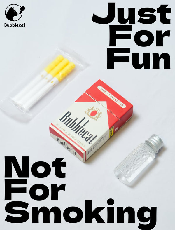 Not for smoking，just for fun！🫧