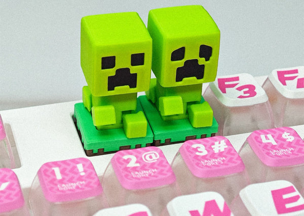 Cute 3D printed keycaps.（(It takes 20 days to produce)