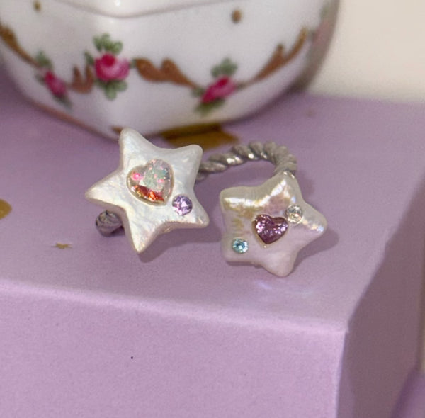 Handmade star jewelry.
