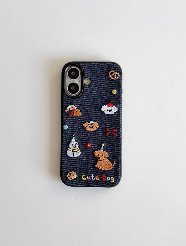 558: cute dog 🪡💙～੯•﹅